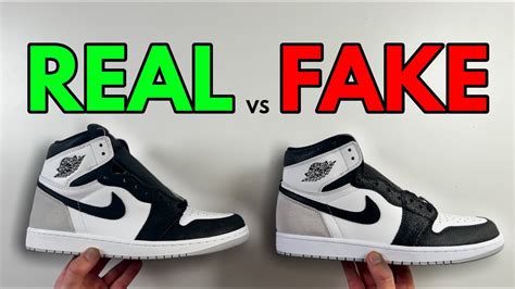 jordan shoes fake vs real|counterfeit jordans.